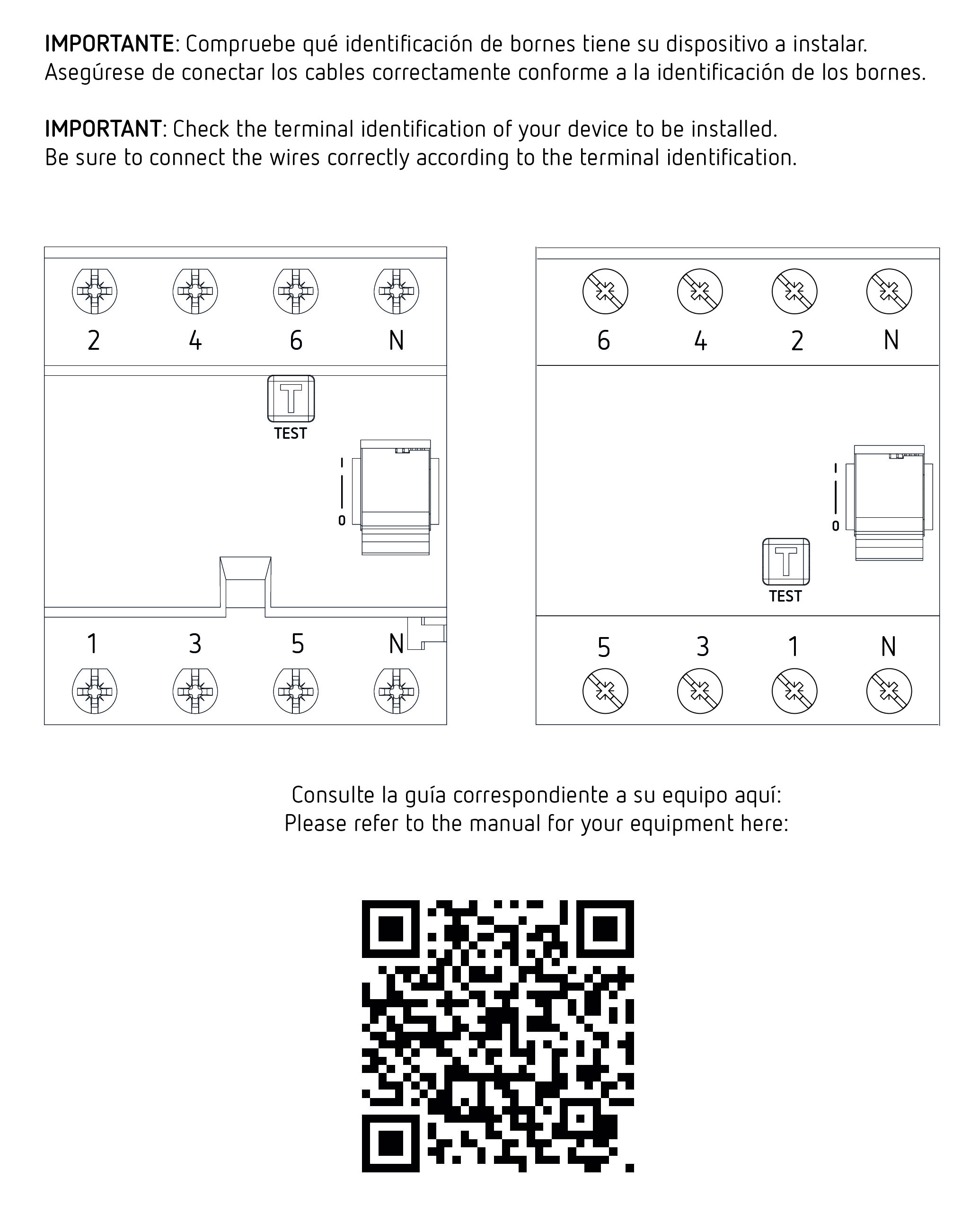 Interruptor diferencial rearmable tipo B RECB-EV-C-4P-40-30